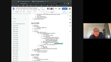 Service Binding Operator Weekly Developer Call (2022-08-18)
