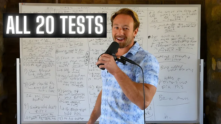 All the Ways That WOMEN TEST MEN - 20 FEMALE NATURE Interest Tests Shown! (Step by step BREAKDOWN)