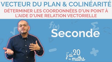 Déterminer les coordonnées d