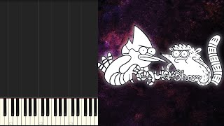 OLD  Regular Show | Gary Vs. David (Extended Mix) [S7E23] Synthesia