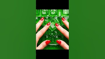 Slimey Keyboard ASMR | Oddly Satisfying AI Video