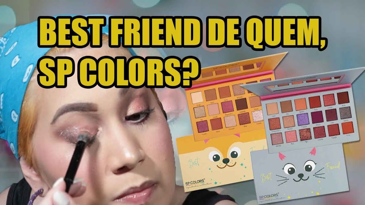 TESTANDO PALETAS *Best Friend* CAT x DOG SP COLORS Renata Evaristo