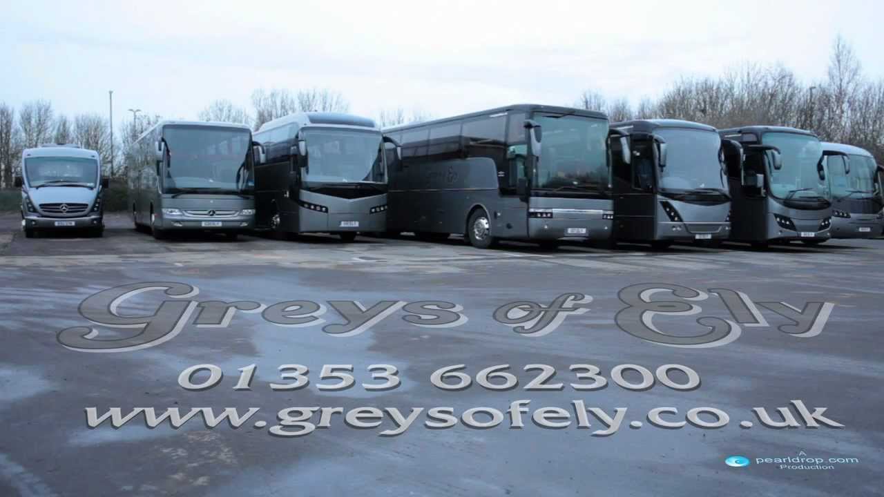 Coach Hire Cambridge Greys of Ely YouTube
