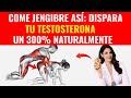 ¡No Compres Pastillas Aún! 2 Rodajas de Jengibre para Testosterona y Firmeza Máxima(salud masculi