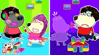 Minha Irmã Foi Embora! 😣 Histórias De Wolfoo Kids Sobre Irmãos | Wolfoo Desafio Divertido