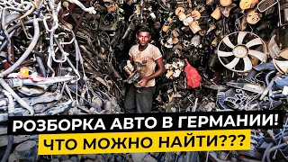 Разборка авто в Германии!!Что там можно найти и купить??!#германия #mercedes