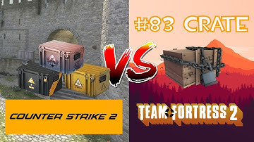 CS2 vs TF2 - Whos got the better return on opening cases or #83 munitions crates?