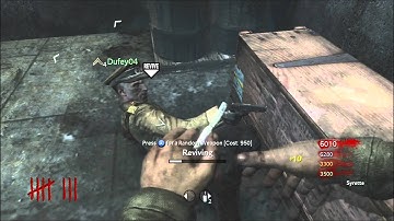 COD WaW Der Riese Multi-Weapon Box Glitch as Host!!!  (Nazi Zombies)