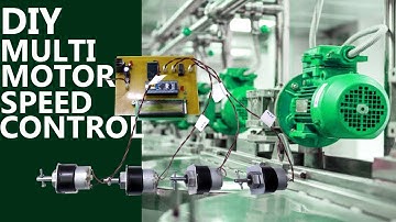 DIY Synchronized Multiple Motor Speed Controller Using ARM Electronics Project