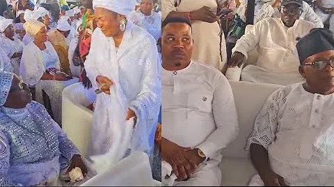 Salawa Abeni, Mama Rainbow, Kollington Ayinla, Murphy & Faithia Attend Pasuma's Mother's Burial