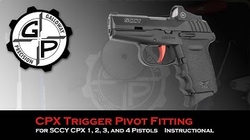 CPX 1/2/3/4 Trigger Pivot Fitting from Galloway Precision