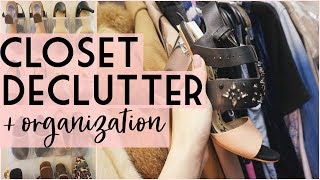 DECLUTTER : Closet Organization + Cleanout