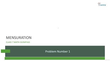 Class 7 IMO Mensuration: Area, Perimeter & Volume Concepts (Olympiad Questions) 1