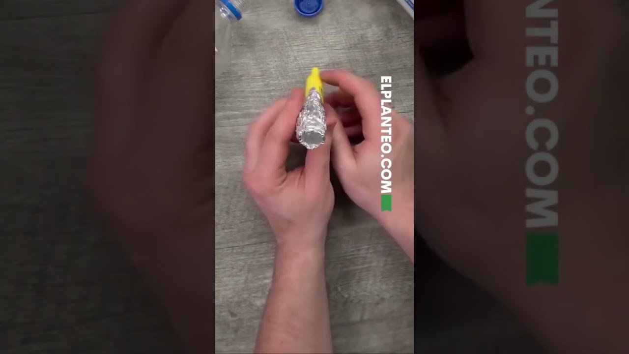 PIPA de AGUA para FUMAR: CASERA y FÁCIL de HACER 