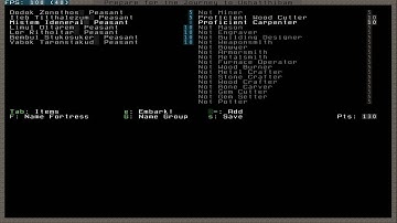 Dwarf Fortress 2011 Tutorial — Part 3 — Embarking into your first world!