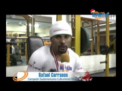 Rafael Carrasco, un fisicoculturista modelo