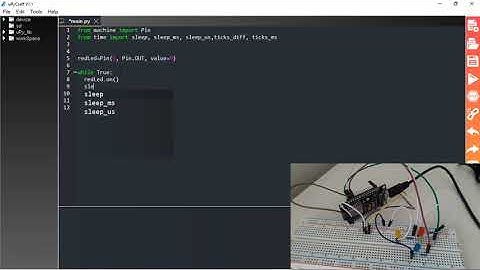 MicroPython ile Gömülü Sistemler- Time Foksiyonları (ESP8266)