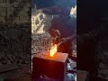 Raw Power: 1000°F Metal Forging #forging #blacksmith #industrial #satisfying #metalwork #short