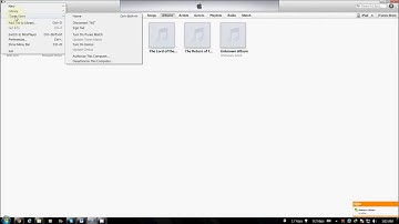 how to authorize your computer in itunes 11