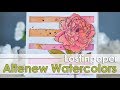 Altenew Watercolor Release Unboxing and a Card!