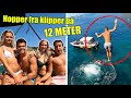 Hopper fra 12 METER HØJ KLIPPE!! (Mallorca vlog) m. Josefine Simone, Mads Gottlieb, Caro