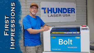 Unveiling the Thunder Bolt Desktop Co2 RF Laser: My First Impressions