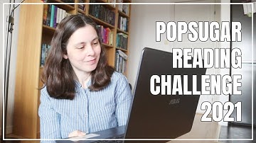 POPSUGAR READING CHALLENGE 2021 | Looking at the 2021 reading prompts for the first time!