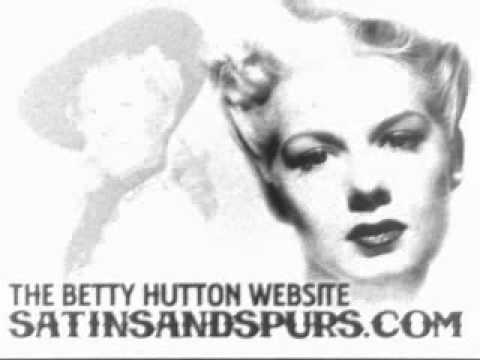 Betty Hutton - Stuff Like That There (1945)