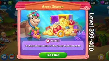 Gameplay Fishdom Level 399-400