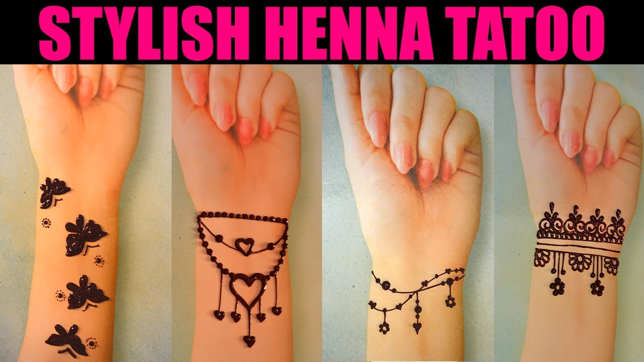 Do It Yourself Anklet Henna Design | Shop Mihenna Today!