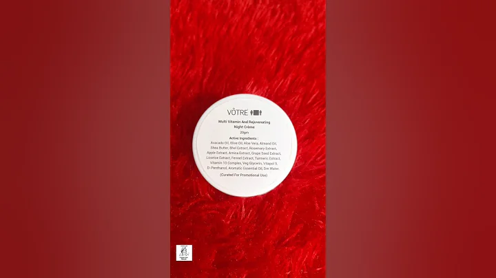 Votre night cream 💥🤩| #shorts #fyp