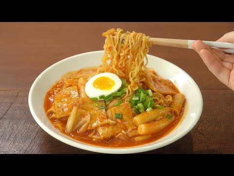   ,       Korean Rabokki