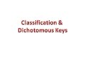 Mastering Classification and Dichotomous Keys in Biology