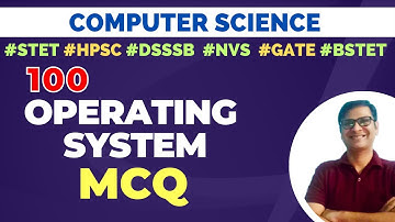 Operating System MCQ | Bihar STET Computer Science Paper 2 | Super TET / GATE / DSSSB / HPSC / NVS