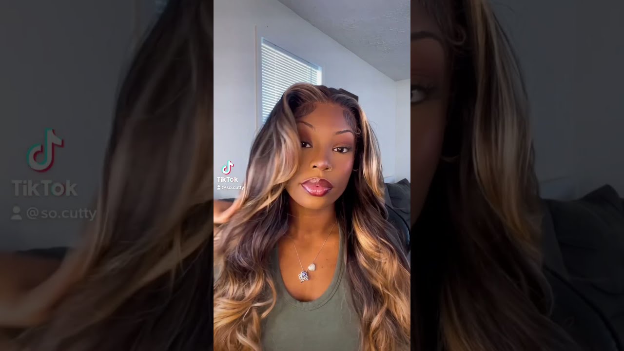 Highlighted Synthetic Wig OUTRE Perfect Hairline Etienne Buttered Toast