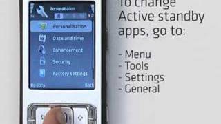 How to organize applications and shortcuts on your S60 phone screenshot 2