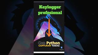 🚨 Crea un KEYLOGGER en Python desde cero (captura TODAS las teclas en vivo - Demo real)