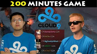 LEGENDARY MATCH, THE LONGEST PRO GAME EVER ! CLOUD 9 in STARLADDER