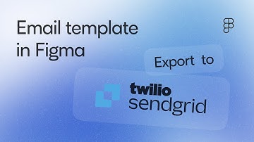 How to export email template from Figma to SendGrid