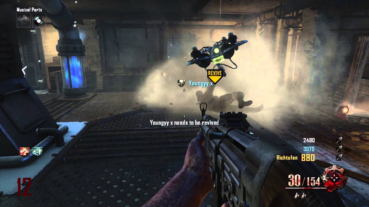 Black Ops 2 Zombies Origins Saving the Day...All Day
