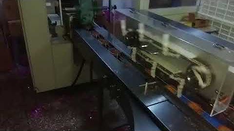 Moon Cake automatic loading with tray packing machine