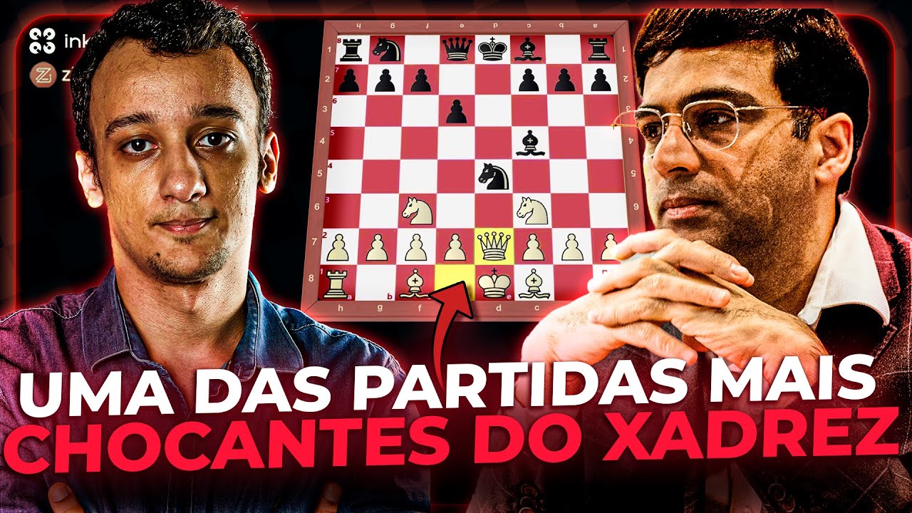 Supi Sacrifica a Dama contra Magnus Carlsen - A Imortal Brasileira - Luis  Supi Vs Magnus Carlsen 