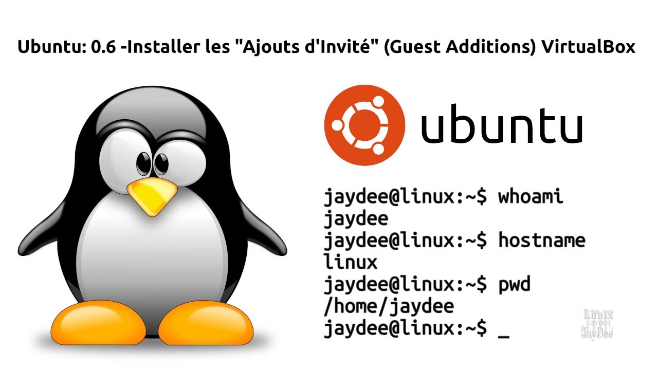 Comprendre Linux: 0.6 - Installer les Ajouts d'Invité VirtualBox sur un ...