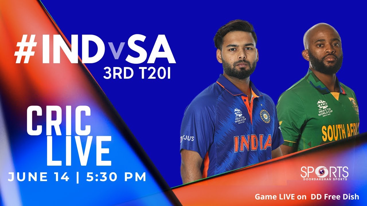 CricLIVE - India vs South Africa, 3rd T20I Match Preview Doordarshan Sports