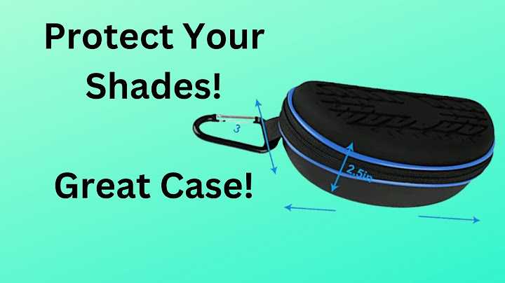 Durable Sunglasses Case - Protect Your Glasses with LTOHOE Hard Shell Case