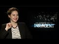 INSURGENT interviews - Shailene Woodley, Theo James, Ansel Elgort, Miles Teller, Spencer