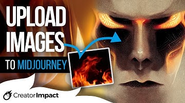MIDJOURNEY TUTORIAL: How to upload an image to Midjourney