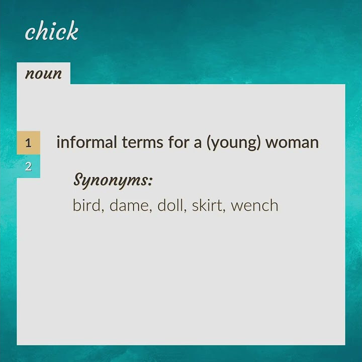 Chick Meaning Of Chick YouTube chick-meaning-of-chick-youtube