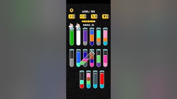 Map 703 Solution||Color Water Sort 3D!