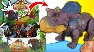 NASUTOCERATOPS, VELOCIRAPTOR, ALOSAURIO | DINOSAURIOS DEL JURASICO | ¡INCREIBLES!